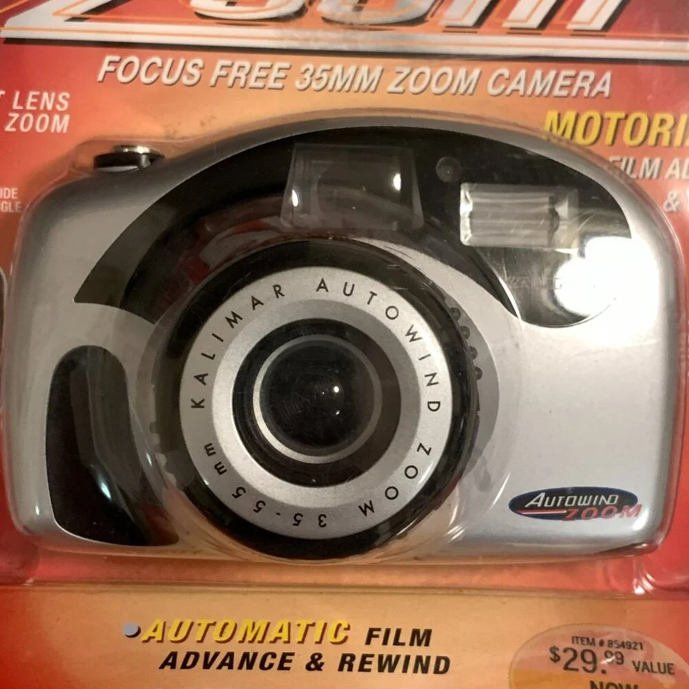 Kalimar Autowind Zoom Point and Shoot 35mm Film Camera from 1990s